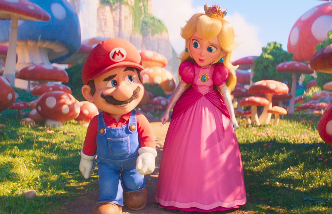 Princess Peach Voice - Mario Sports Mix (Video Game) - Behind The