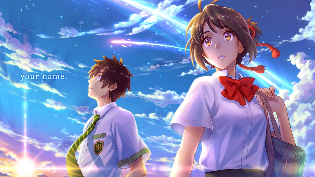 Anime World  Your name anime, Kimi no na wa, Name wallpaper