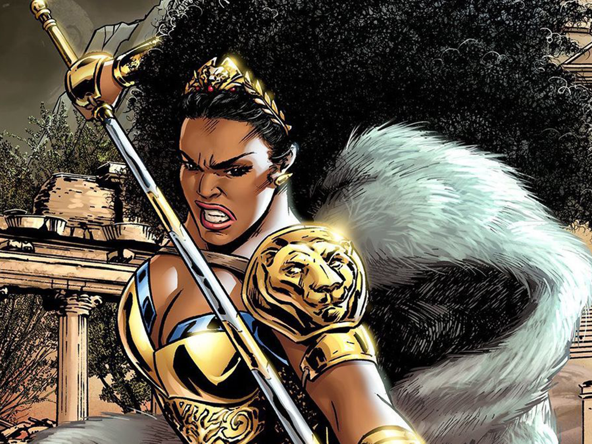Wonder Woman's twin sister, Queen Nubia returns in her own modernized  six-issue comic series, beginning with 'Nubia & The Amazons #1' - Highlander